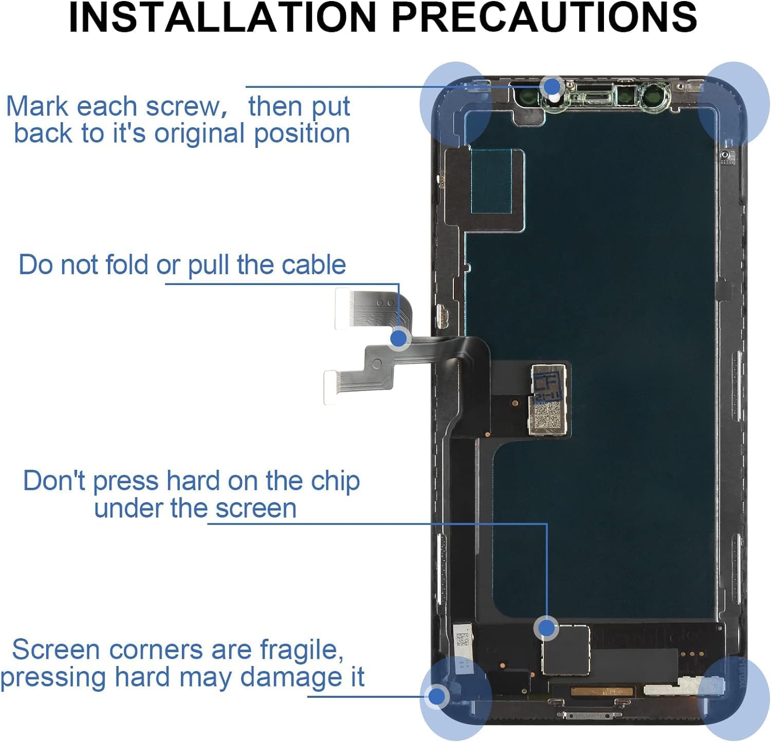 iPhoneX ディスプレイ For iPhone X XR XS 11 12 13 14 Mini Pro Max Display Touch